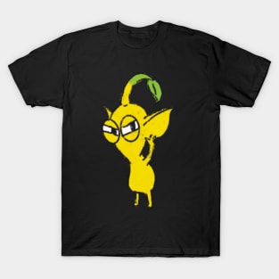 yellow pikmin eavesdropping T-Shirt